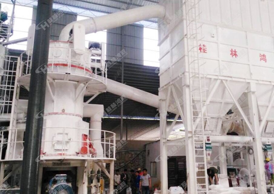 桂林鴻程超細立式磨粉機HLMX1100設備圖