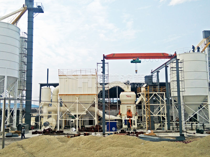 大理石結晶粉，立式磨粉機，大理石磨粉機，立磨，磨粉機價格，磨粉機械，磨粉設備，桂林鴻程