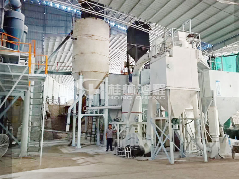 桂林鴻程，鈣鎂粉，雙飛粉，磨粉機，碳酸鈣磨粉機，雷蒙磨機