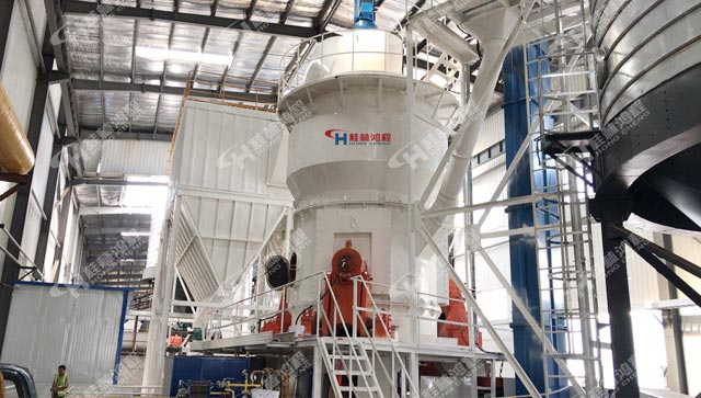 湖北立式磨粉機生產線，湖北立式磨粉機，立式磨粉機，磨粉機生產線，立磨客戶現場，磨粉機廠家