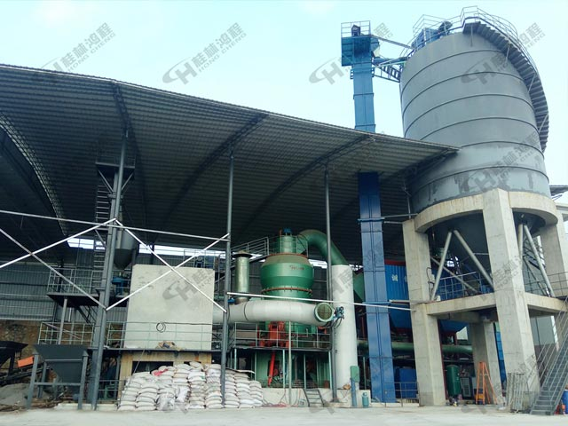 水泥生頁巖，水泥生頁巖磨粉機，立式磨粉機，立磨，磨粉機價格，磨粉機廠家，客戶現場
