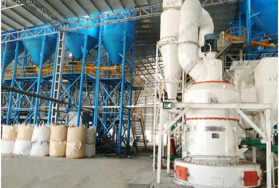 桂林鴻程縱擺式雷蒙磨粉機(jī),礦渣鋼渣磨粉生產(chǎn)線,尾礦加工粉碎磨粉機(jī)案例