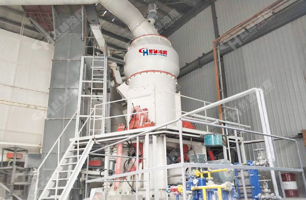 HLM立式磨粉機:大型磨粉機生產加工磷礦粉