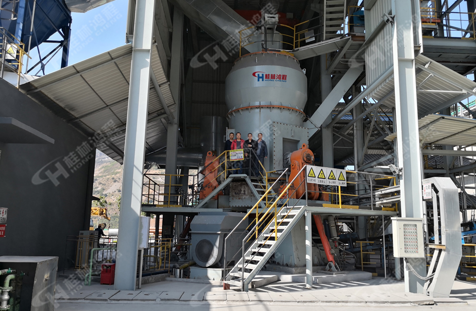 實(shí)際案例：HLM立式磨粉機(jī)生產(chǎn)線現(xiàn)場