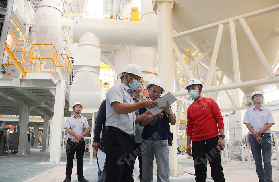 精誠合作，互利共贏——桂林鴻程熱烈祝賀賀州礦投智科150萬噸高端碳酸鈣項目投產達效